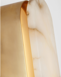 Melange 51 Elongated Wall Light | Antique Brass
