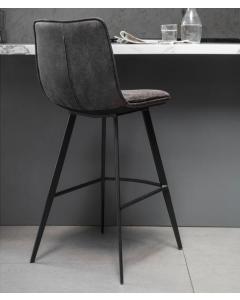 Bar Stool Manila in Grey Set of 2