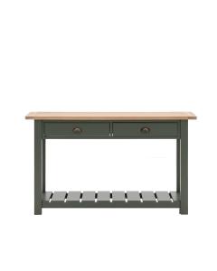 Eastfield 2 Drawer Console in Moss