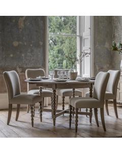 Victoria Round Extending Dining Table 120 - 160cm