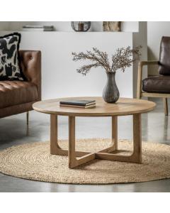 Nordia Round Coffee Table Natural