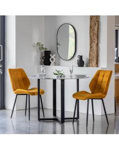 Jace Dining Chair Saffron - Set of 2