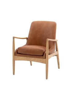 Camerra Armchair Brown Leather
