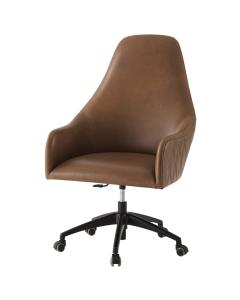 Prevail Executive Desk Armchair in Leather