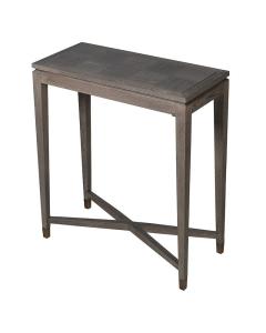 Pavilion Chic Small Console Table Astor Squares in Oak