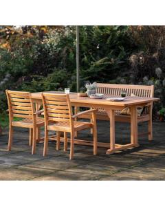 Bali Outdoor Extending Dining Table 256cm-300cm
