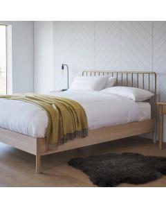 Super King Bed Frame Nordic in Oak