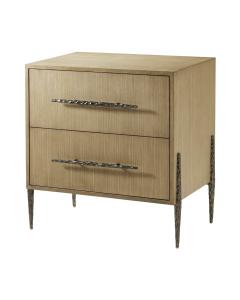 Essence Two Drawer Bedside Table