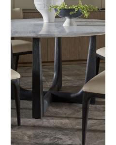 Repose Round Dining Table Marble Top