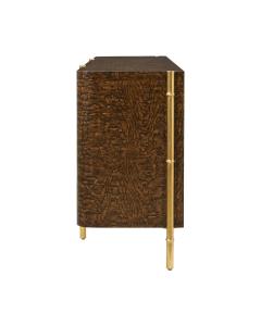 Kesden Sideboard with Brass Accent