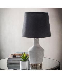 Kira Table Lamp with Concrete Effect Base