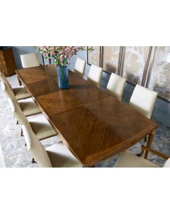 Toulouse Walnut Extending Dining Table