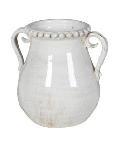 Pavilion Chic Vase Distressed White Medan