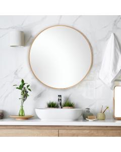 Eve Small Round Mirror Gold