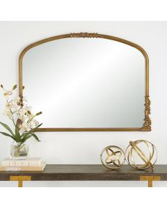 Edward Mantleplace Mirror Gold
