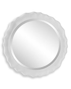 Frill Round Mirror