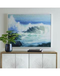 Wave Framed Canvas