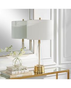 Prism Table Lamp Brass