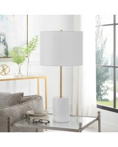 Simplistic Table Lamp White