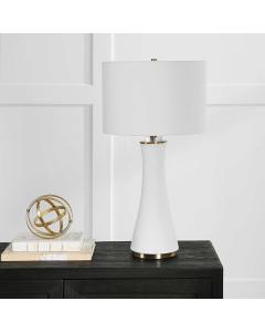 Ava Table Lamp White
