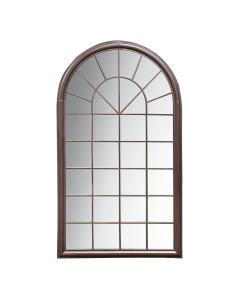 Swilgate Large Garden Mirror in Distressed Brown