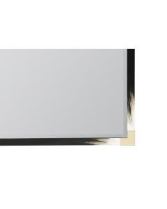 Cutting Edge Large Wall Mirror in Black