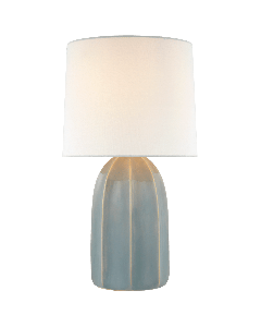 Melanie Table Lamp Large - Sky Grey