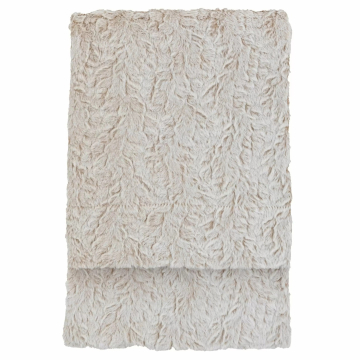 Hampshire Faux Fur Throw in Natural
