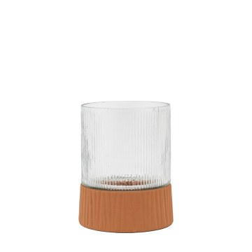 Zahara Hurricane in Terracotta - Small